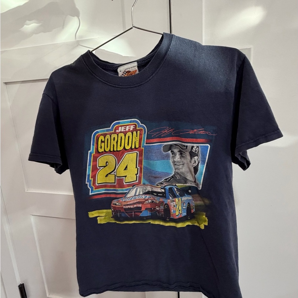 Kids Navy Graphic T-Shirt